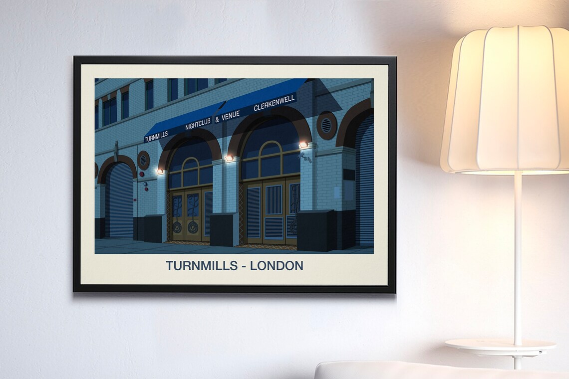 Turnmills Nightclub London Travel Poster - Image 3