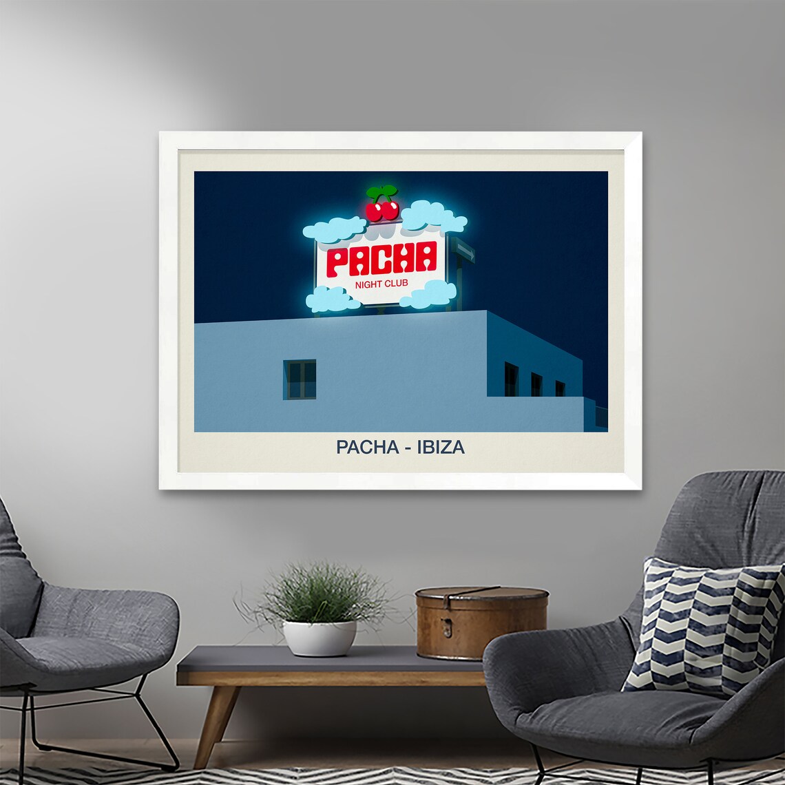 Pacha Nightclub Poster, Club Scene Art Print - Image 2