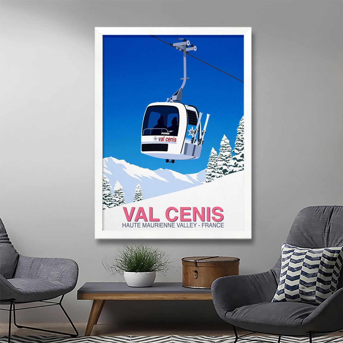 Val Cenis Ski Resort Poster Print - Image 2