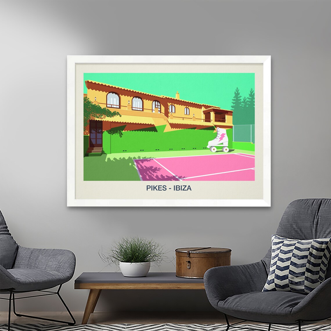 Pikes Hotel Nightclub Poster Art Print - Image 2