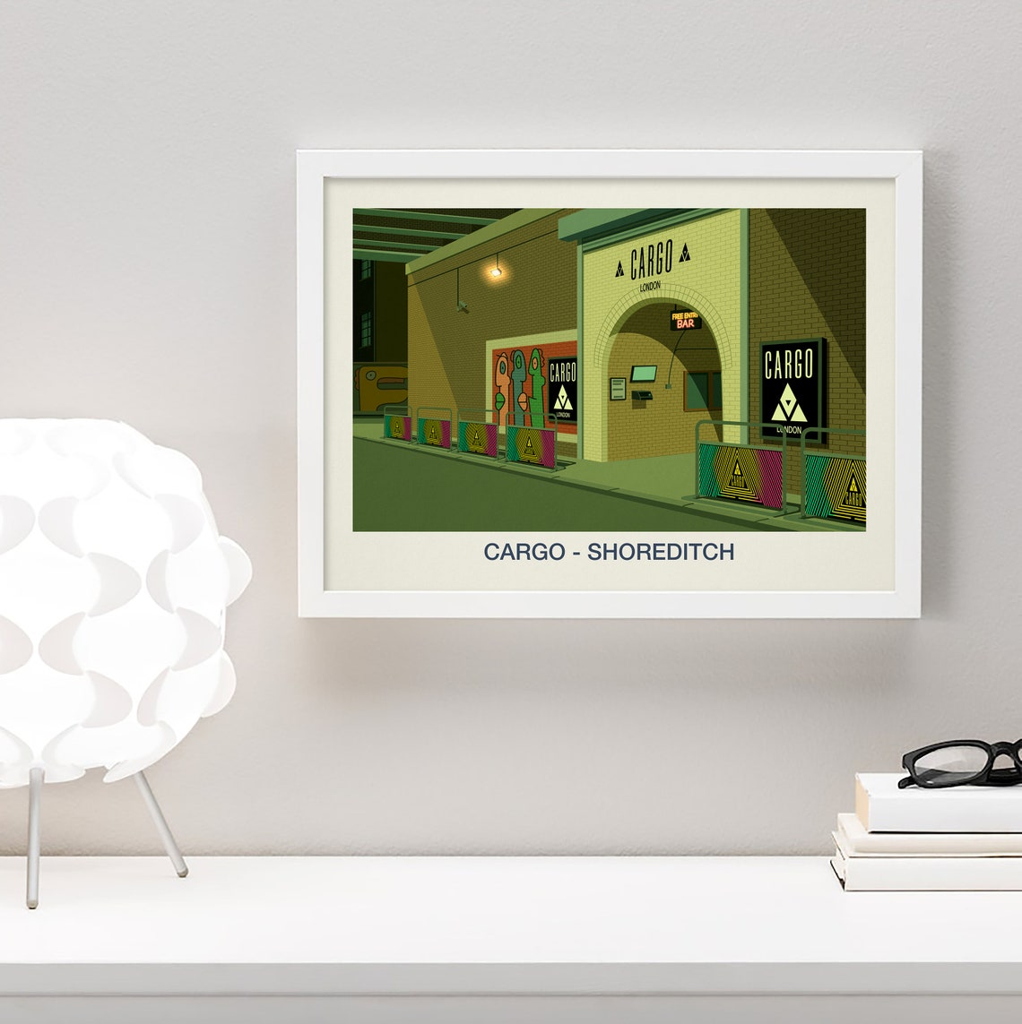 Cargo Shoreditch Nightclub Poster Brick Archway London Venue Art - Image 3