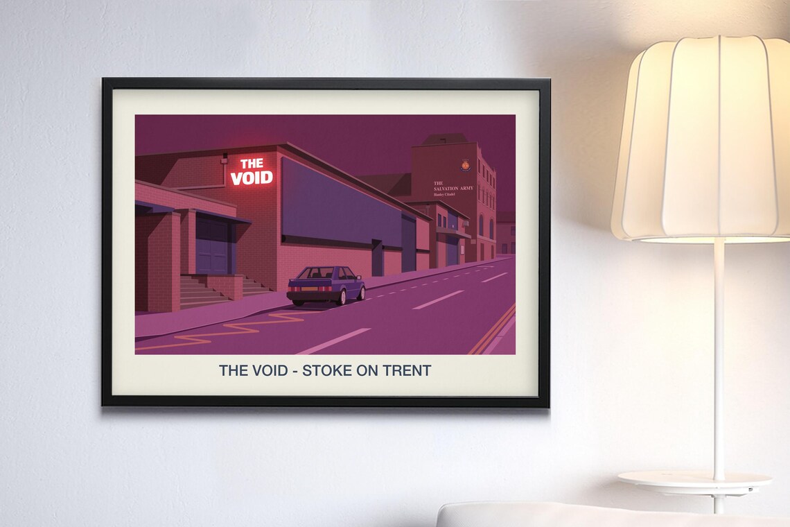 The Void Nightclub, Stoke On Trent Poster Print - Image 3