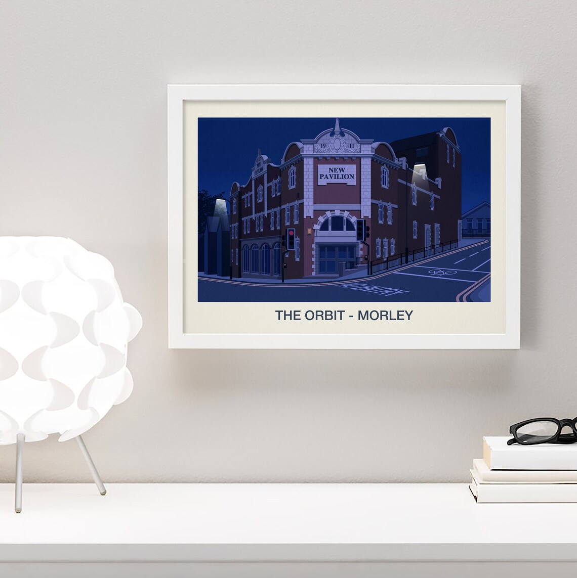 The Orbit Nightclub Poster, Nightclub Art Print - Image 4