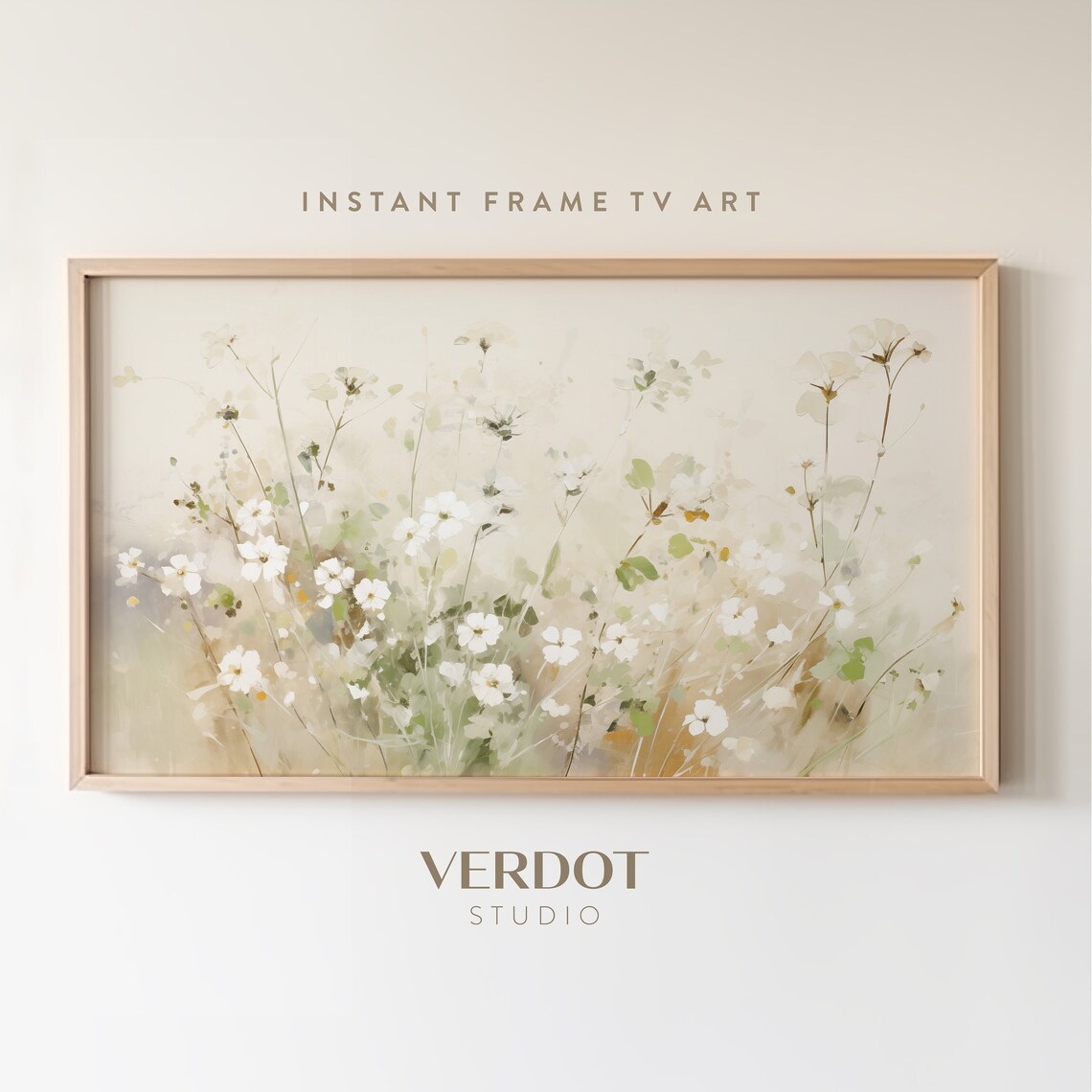 Wildflower Vintage Spring Flowers Art Print