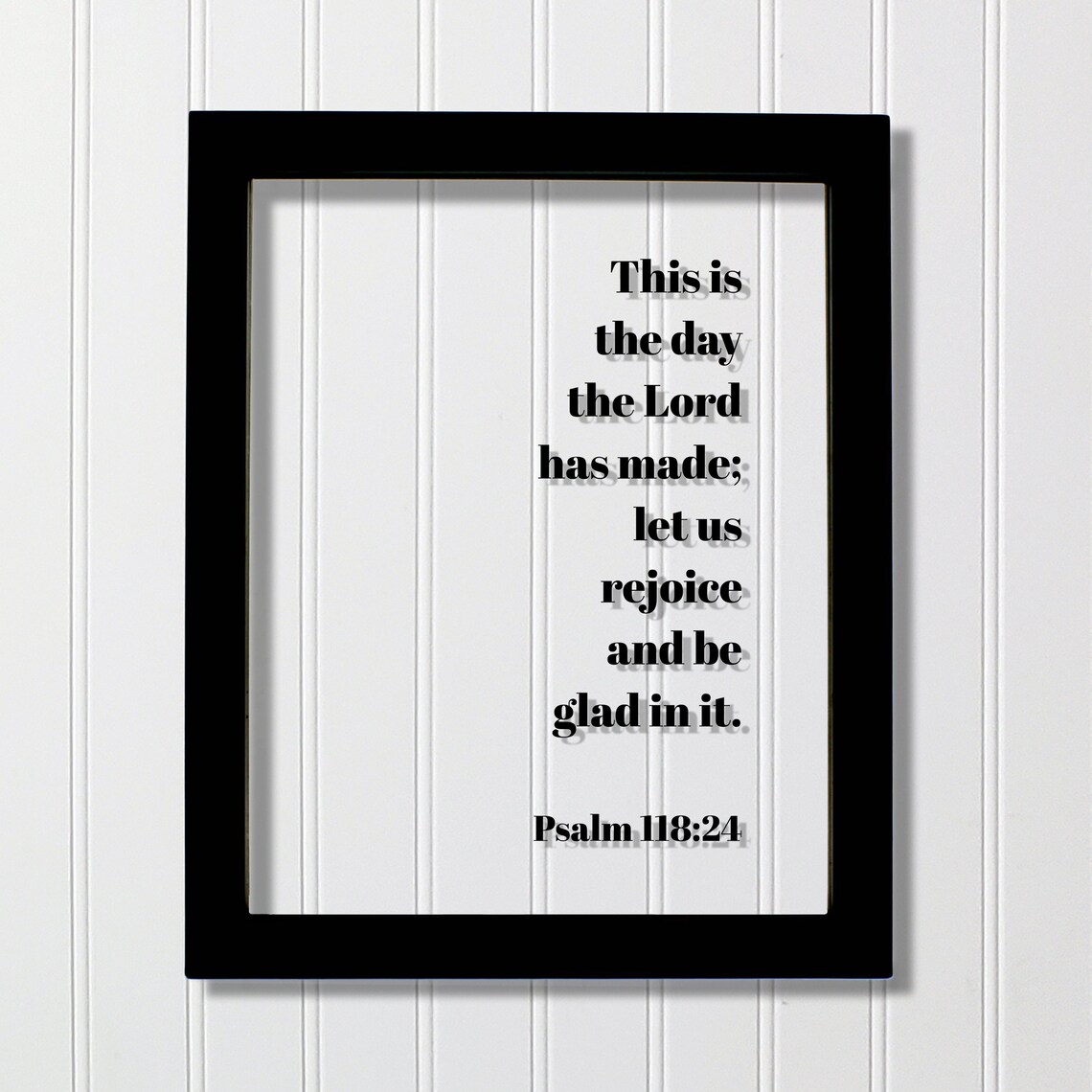 Psalm 118:24 Scripture Verse, Christian Home Decor