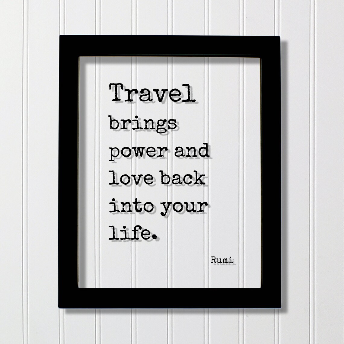 Rumi Travel Brings Power and Love Back into Your Life Poster