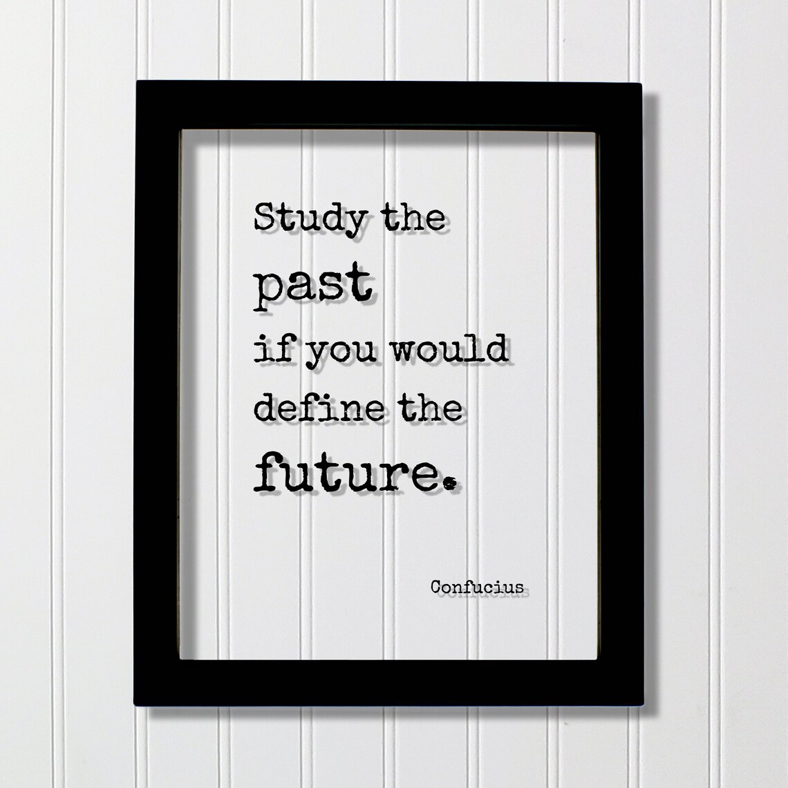Confucius Quote Study Art Print, History Gift