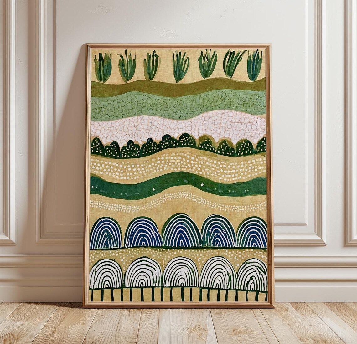 Abstract Landscape - Organic Nature Art Print