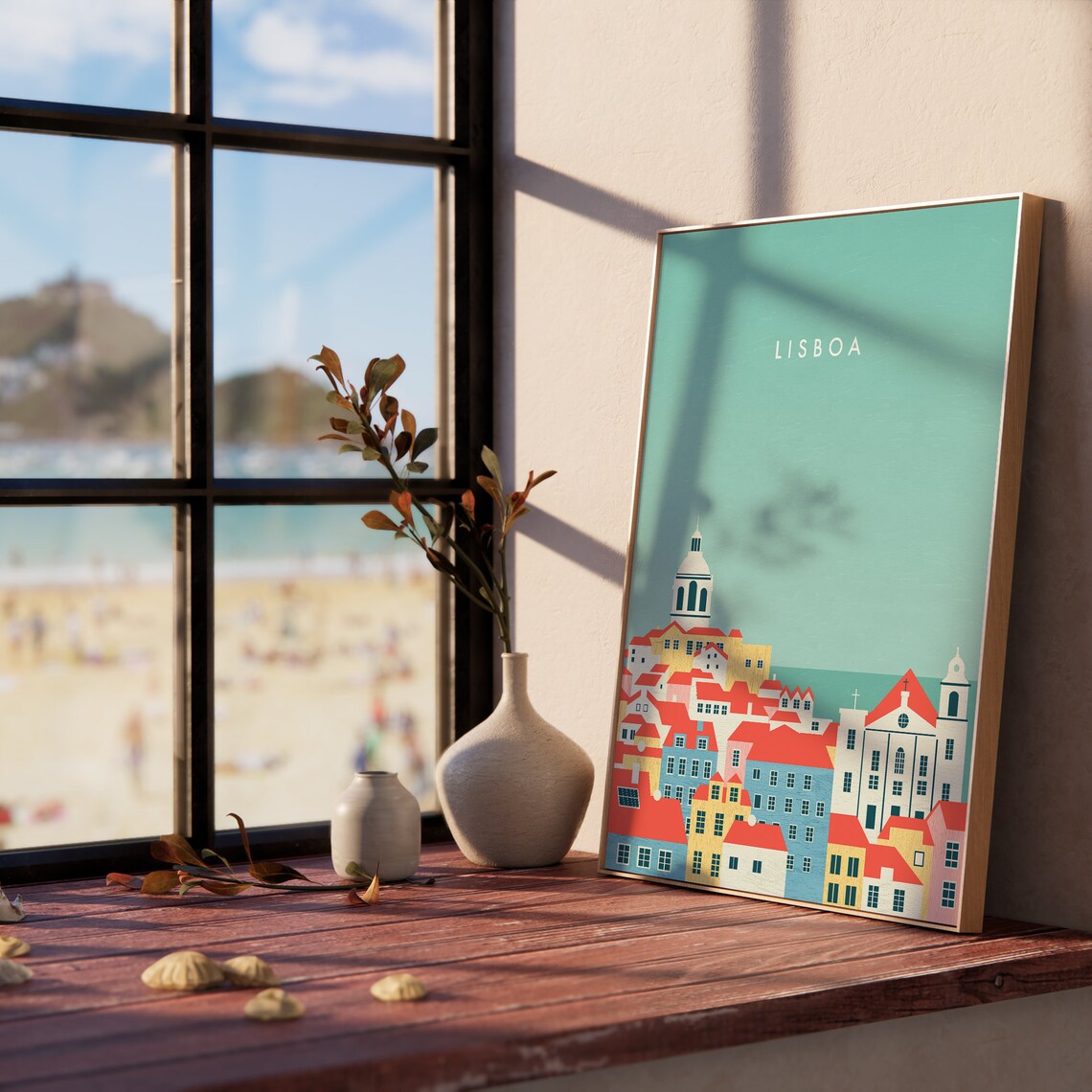 Lisbon Poster Print, Portugal Travel Poster - Image 3