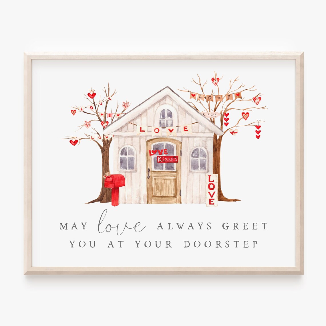Valentine's Day Love Quote, Farmhouse Art Print - Image 3