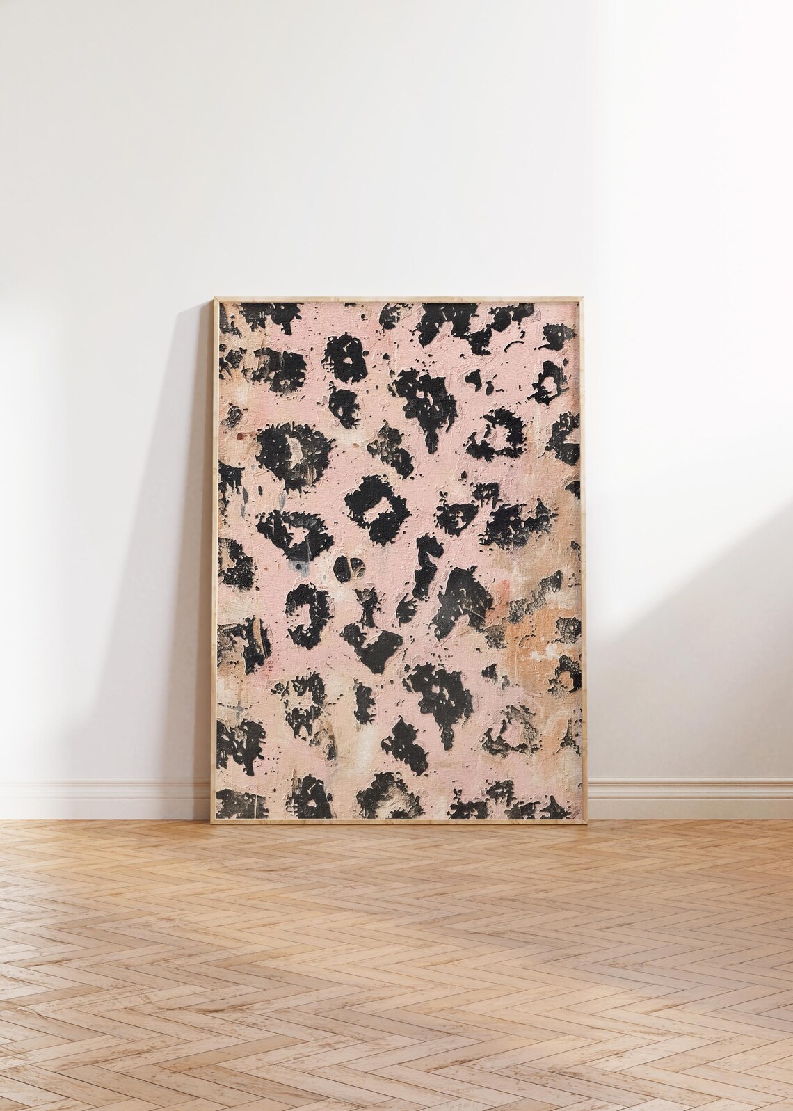 Leopard Pattern Cheetah Textured Wall Art - Image 4
