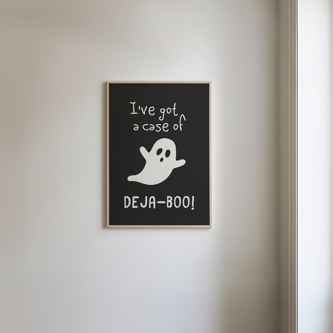 Trendy Halloween Prints Halloween Printables Retro Halloween Decor Cute Ghost Print Ghost Modern Halloween - Image 2
