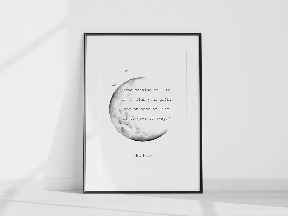 Pablo Picasso Quote Art Print, Gift For Teacher - Image 2