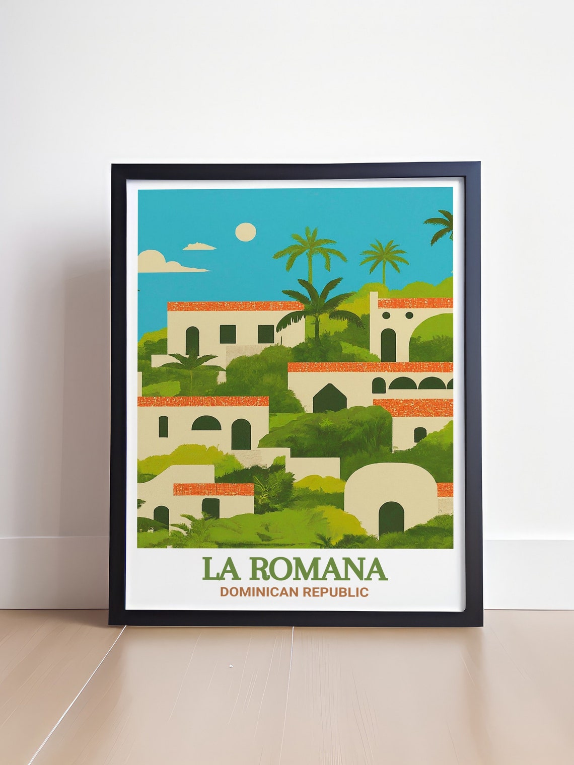 Altos de Chavon Village La Romana Hillside Dominican Republic Poster - Image 4