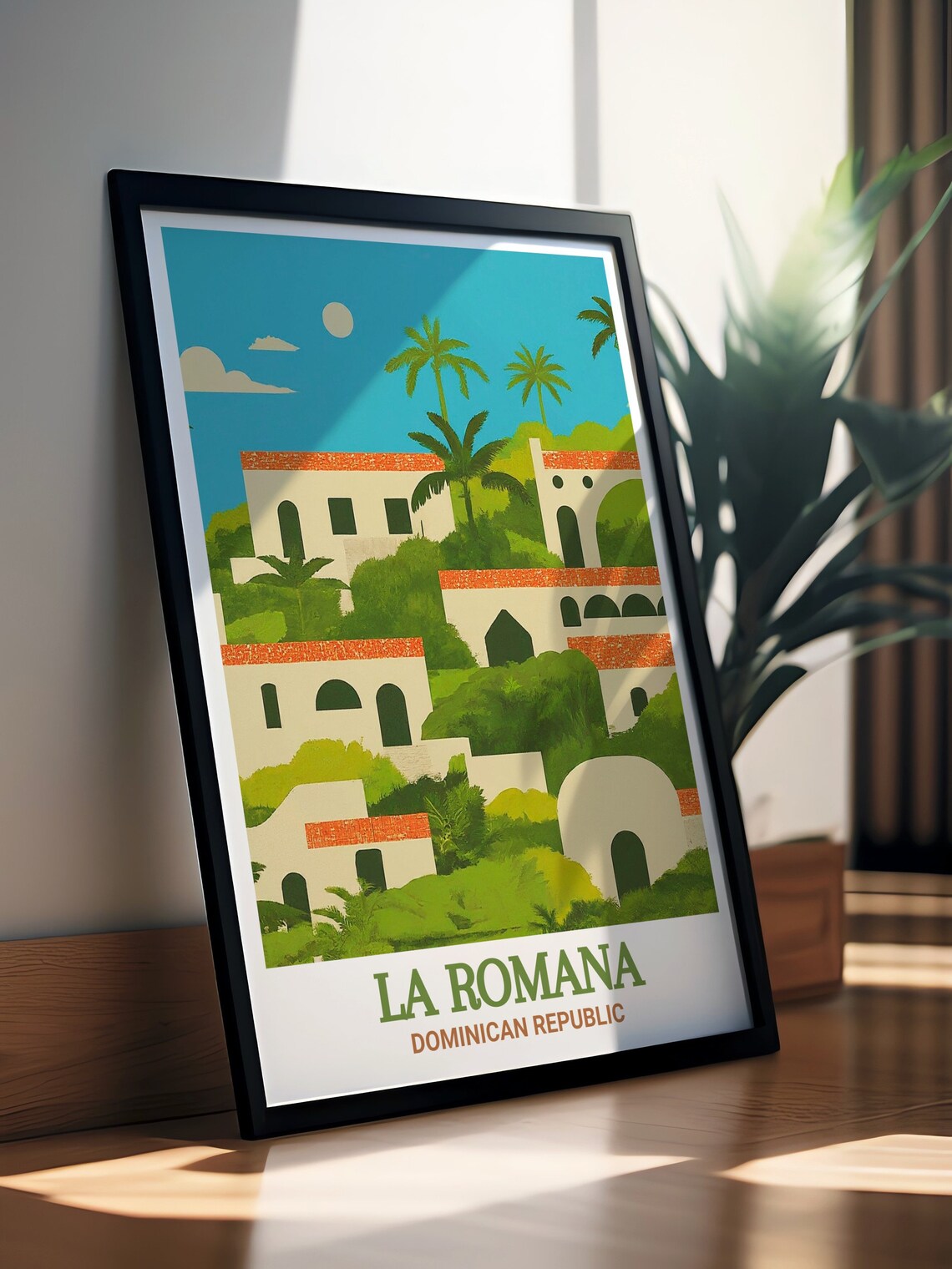 Altos de Chavon Village La Romana Hillside Dominican Republic Poster - Image 3