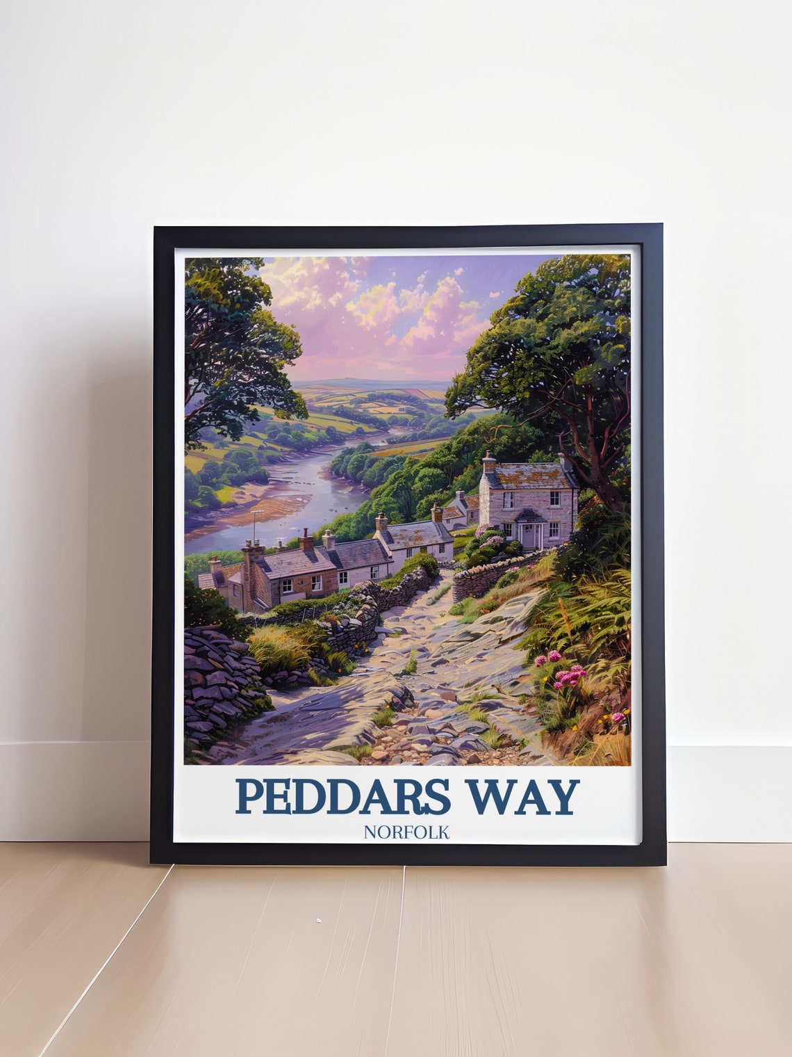 Peddars Way Santon Downham River Valley Norfolk Trail Poster - Image 4