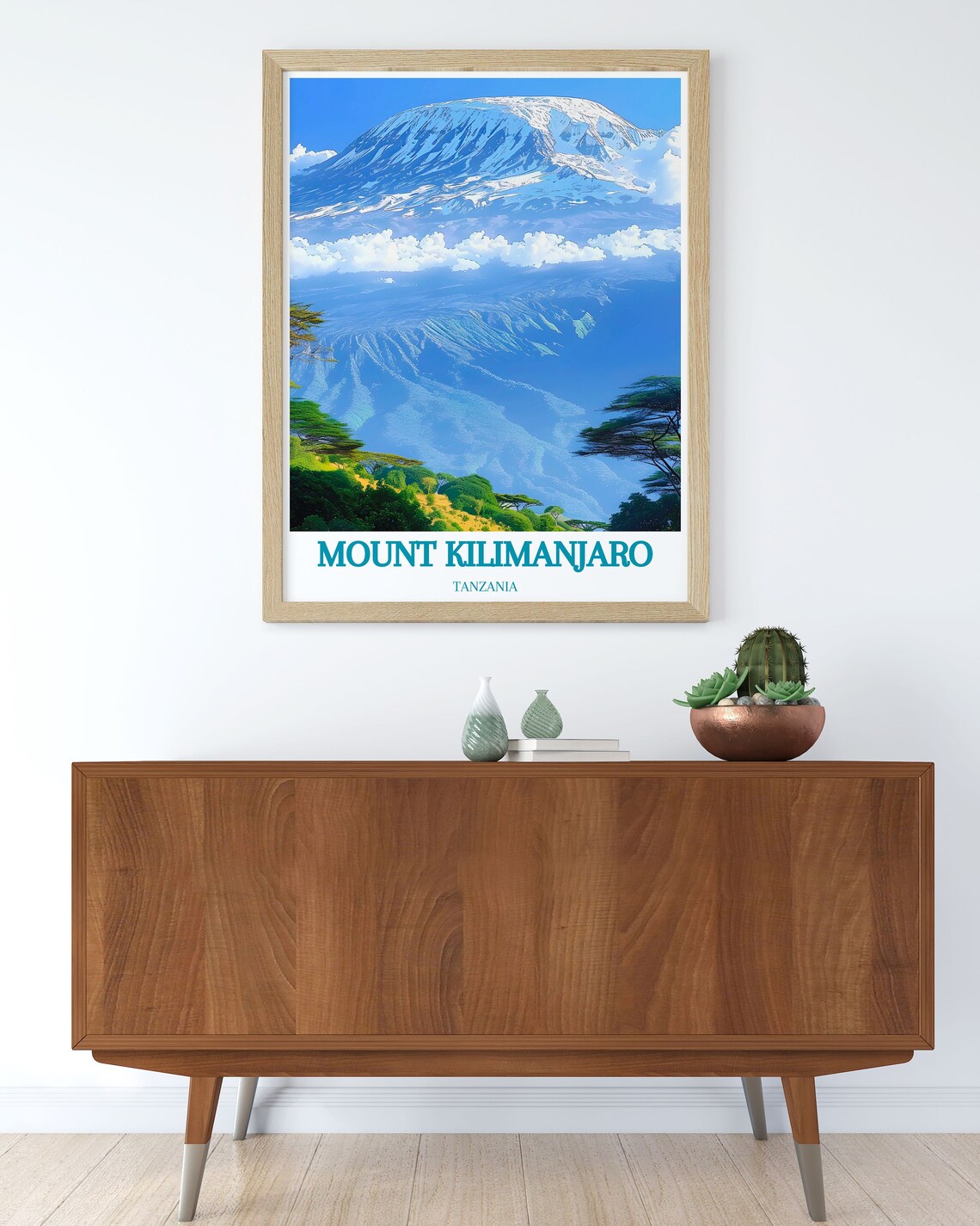 Mount Kilimanjaro Poster African Safari And Nature Decor Elevate Your Space With Mount Kilimanjaro Prints - Image 3