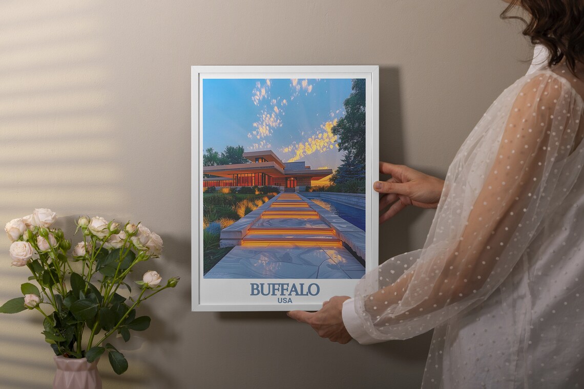 Darwin D. Martin House Buffalo, Art Print - Image 4