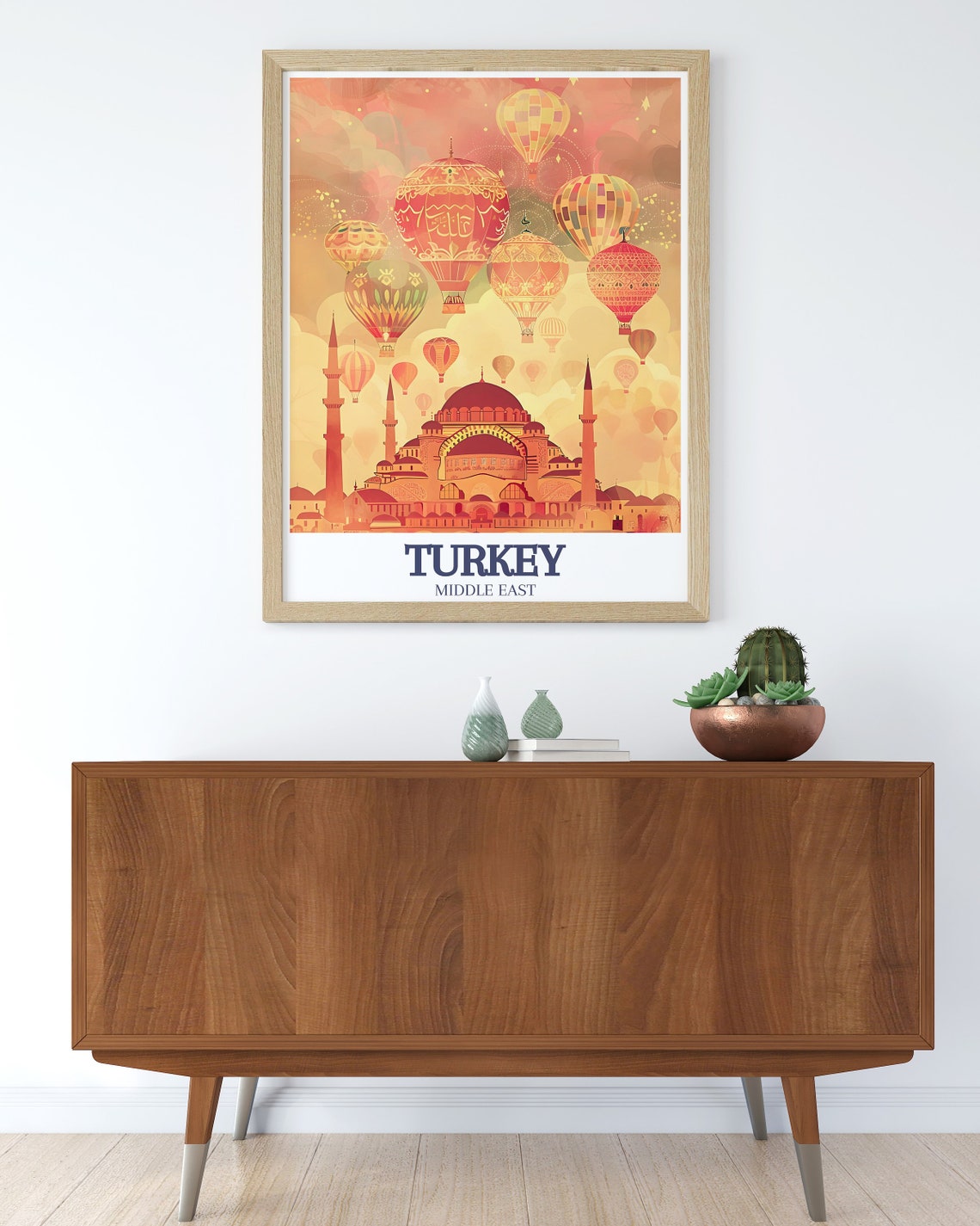 Turkey Travel Print Izmir And Hagia Sophia Posters For Your Travel Collection Hagia Sophia And Izmir Wall Art Hagia Sophia Art Prints - Image 3