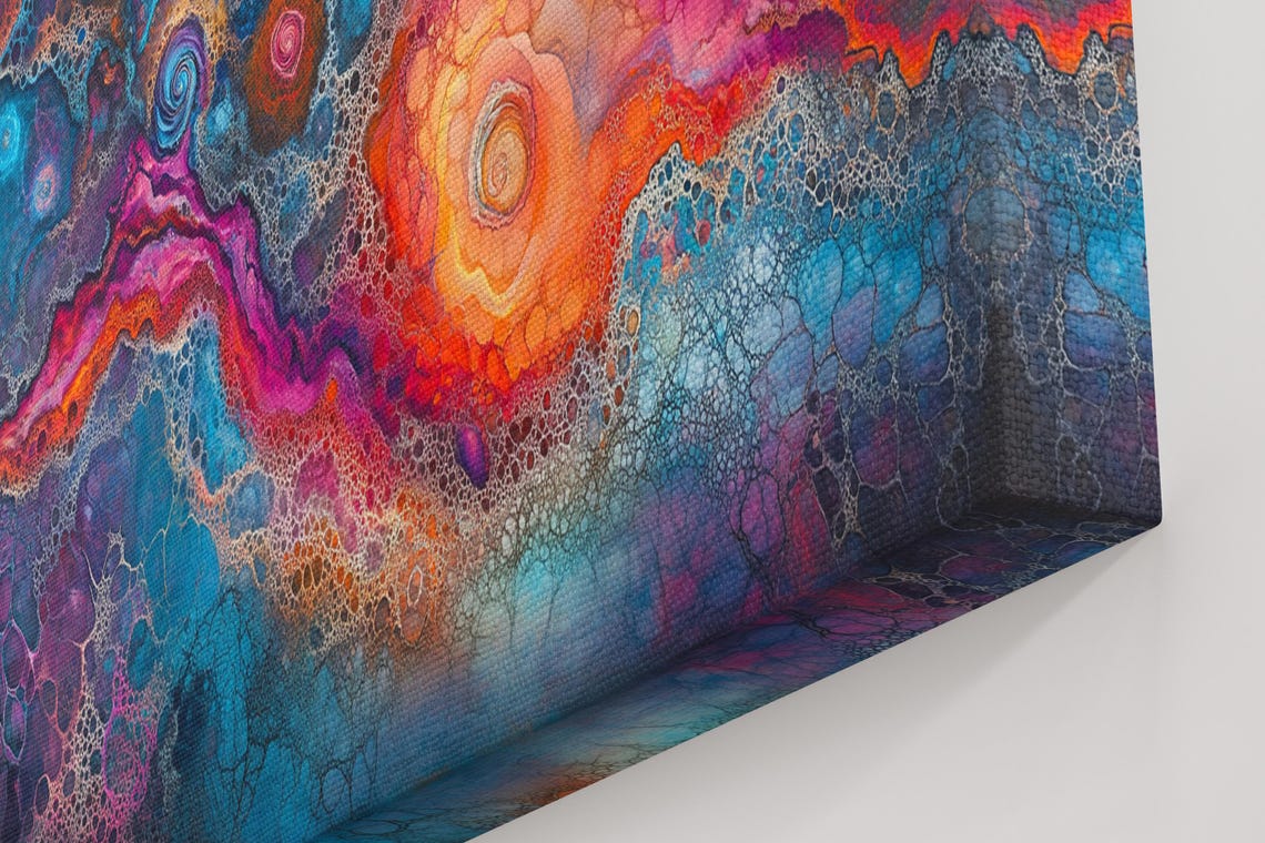 Abstract Vortex Wall Art Print - Image 4