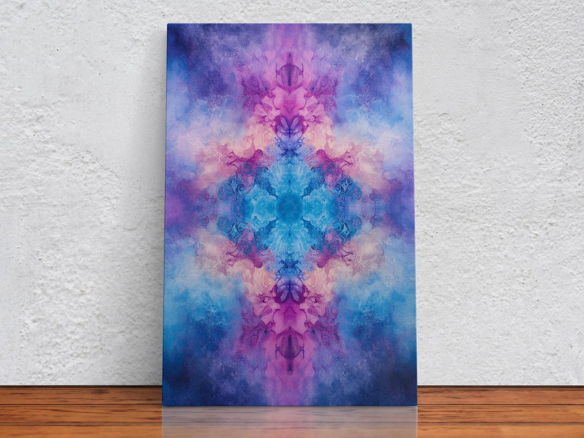 Mystical Cloud Abstract Art Print - Image 2