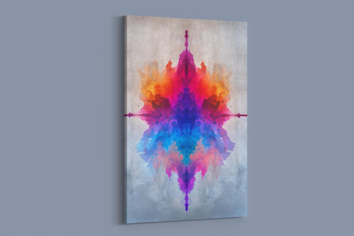 Vivid Abstract, Colorful Modern Art - Image 2