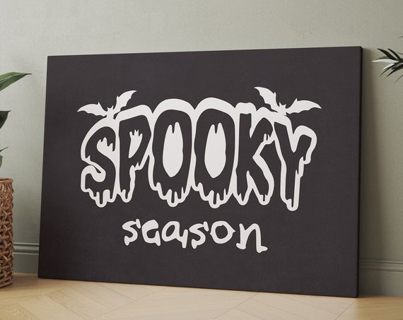 Halloween Wall Decor Spooky Season Halloween Wall Art Moody Wall Art Halloween Poster Halloween Decoration Spooky Art Print