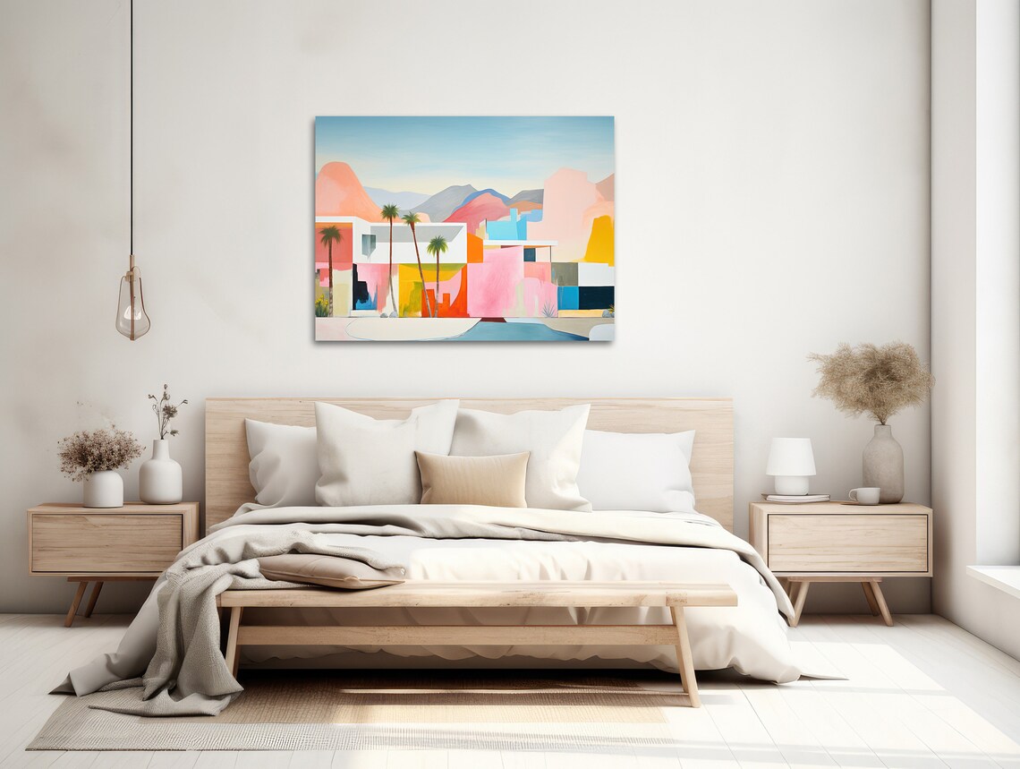 Palm Springs Mid Century Architecture Art Print - Image 2