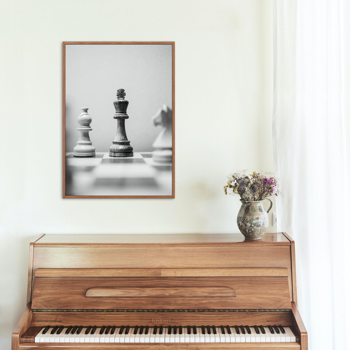 King Print Chess Photography, Home Decor - Image 2