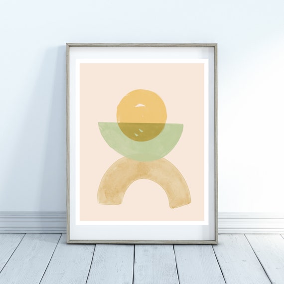 Beige Watercolor Abstract Print Watercolour Abstract Home Decor Wall Art Beige Art Print Abstract Print