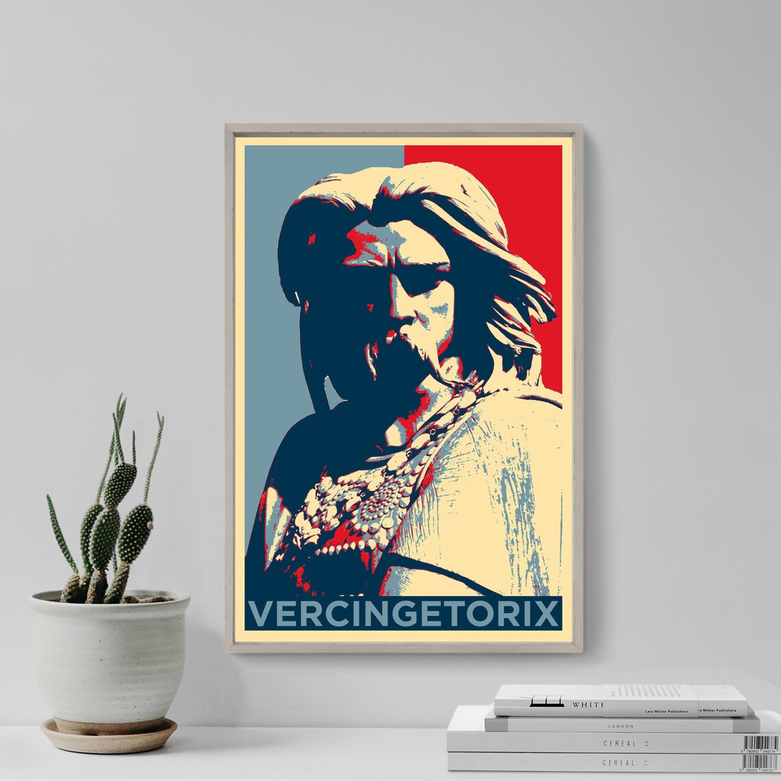 Vercingetorix Roman Gauls Poster Print, History