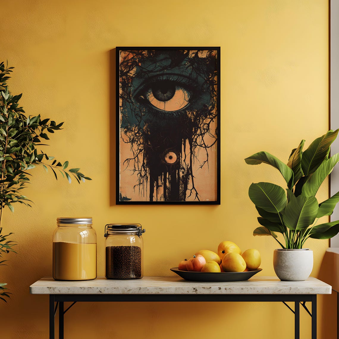 Mystic Single Eye Dark Surreal Occult Esoteric Gothic Poster - Image 5