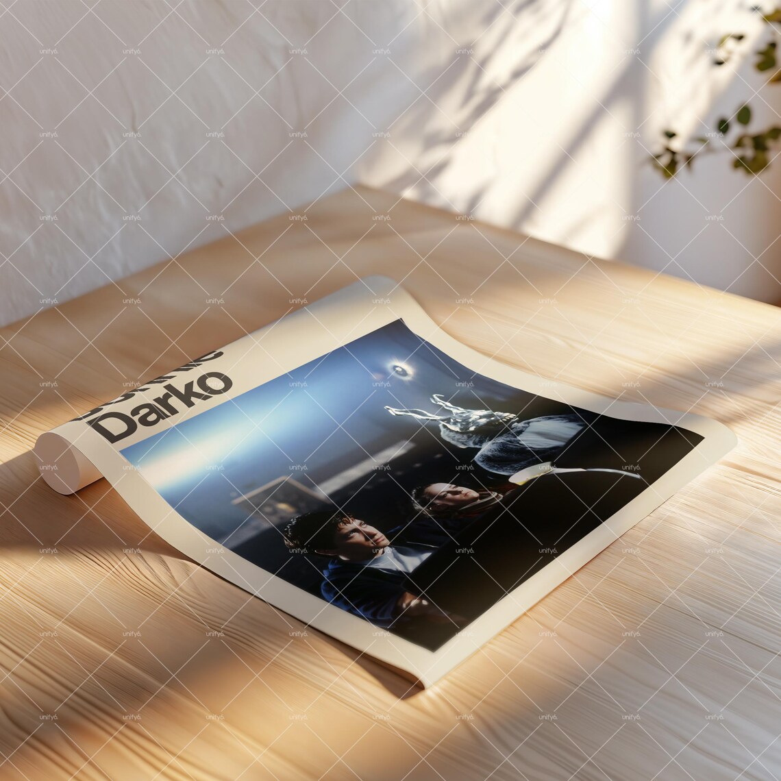 Donnie Darko 2001 Minimalist Frank The Bunny Cinema Scene Poster - Image 2