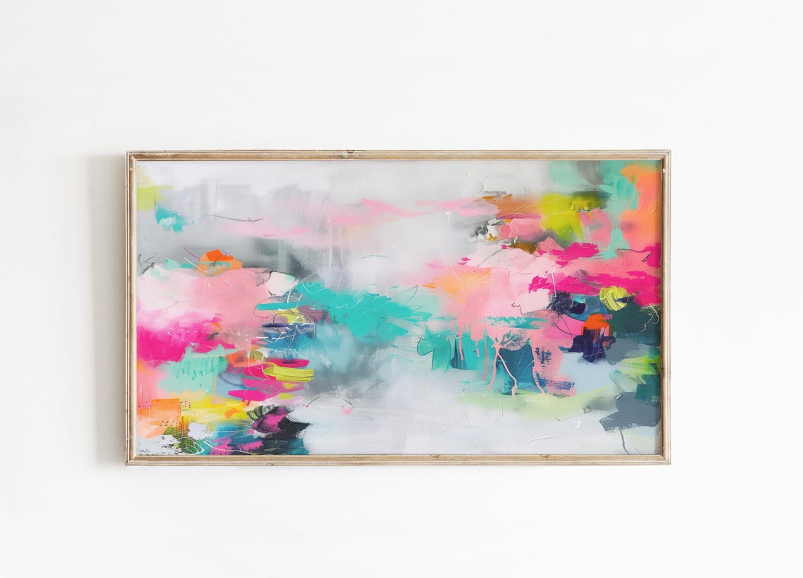 Bold Colorful Abstract Wall Art For Vibrant Home And Office Decor 253