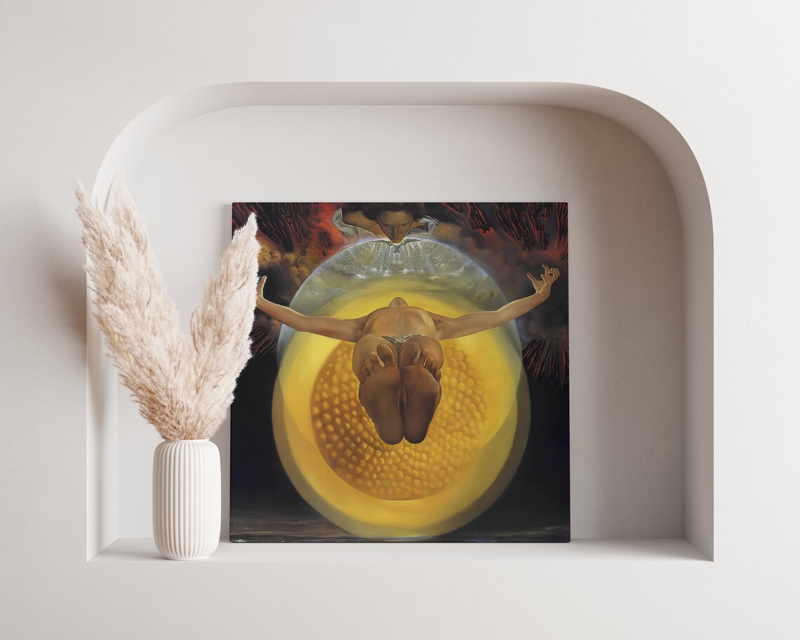 Salvador Dali The Ascension Of Christ Poster - Image 4