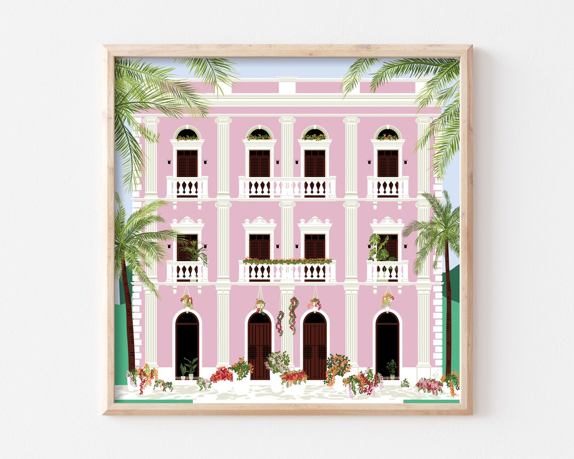Puerto Rico Art Print, Boricua Latin Art