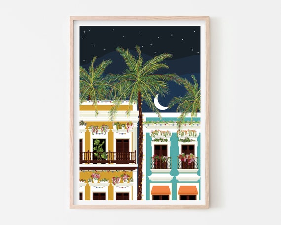 Puerto Rico Gift, Boricua Latin Art Print