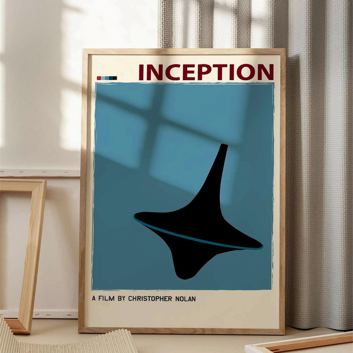 Inception Movie Poster, Abstract Vintage Wall Art - Image 4