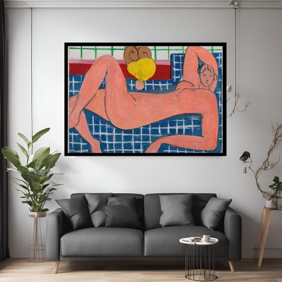 Henri Matisse Canvas Wall Art Modern Print Painting