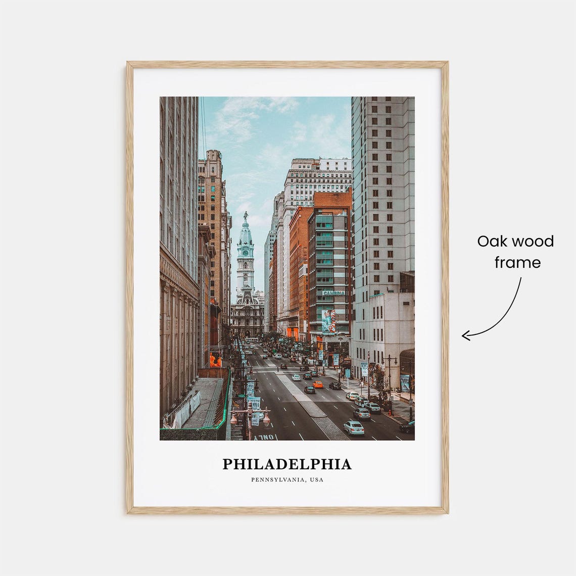 Philadelphia Print No 3 Philadelphia Photo Poster Philadelphia Travel Wall Philadelphia Map Philadelphia Photography Pennsylvania Usa - Image 3