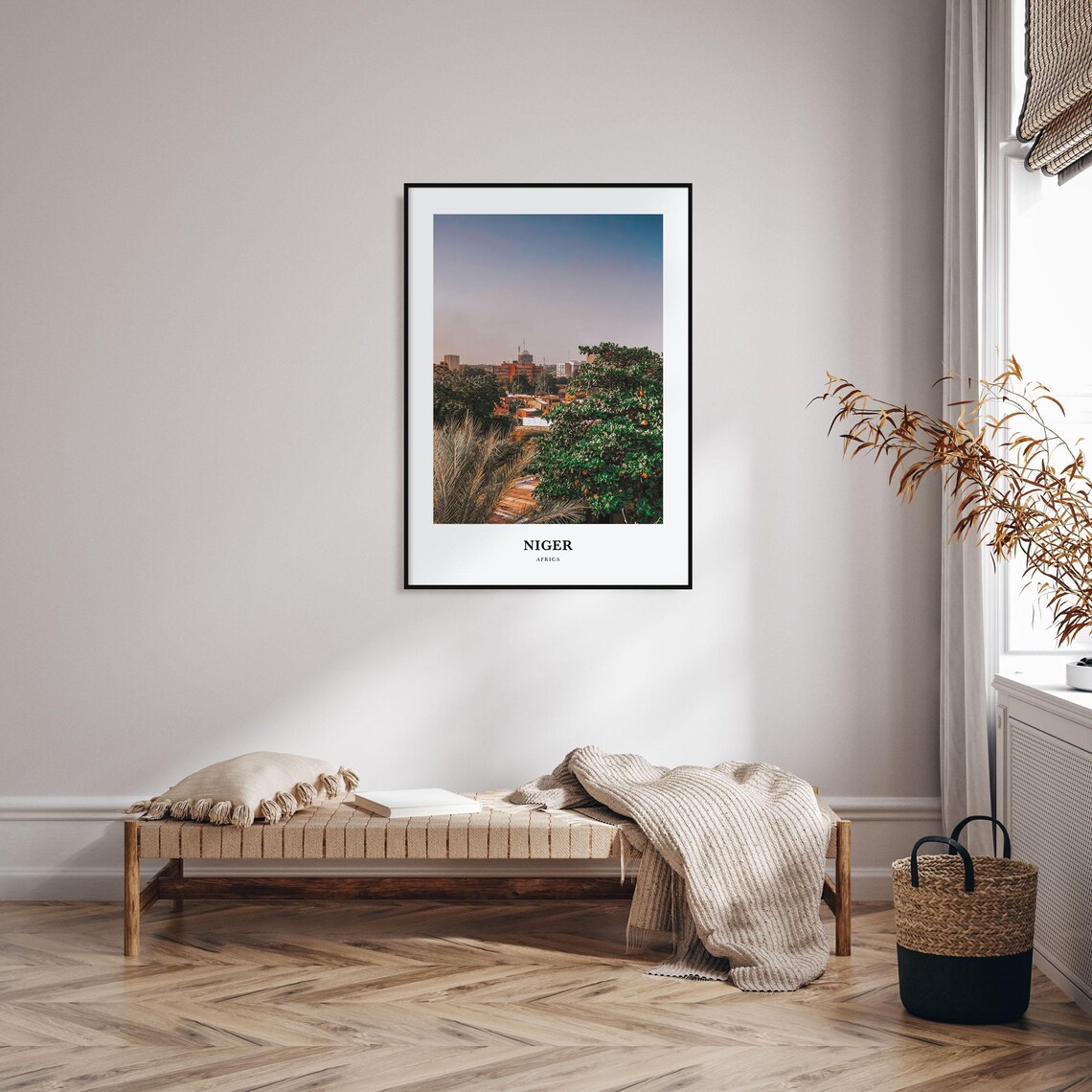 Niger Travel Poster, Africa Map Wall Art - Image 3