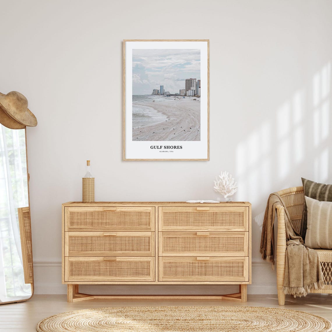 Gulf Shores Print Gulf Shores Photo Poster Gulf Shores Travel Wall Art Gulf Shores Map Print Gulf Shores Photography Print Alabama Usa - Image 2
