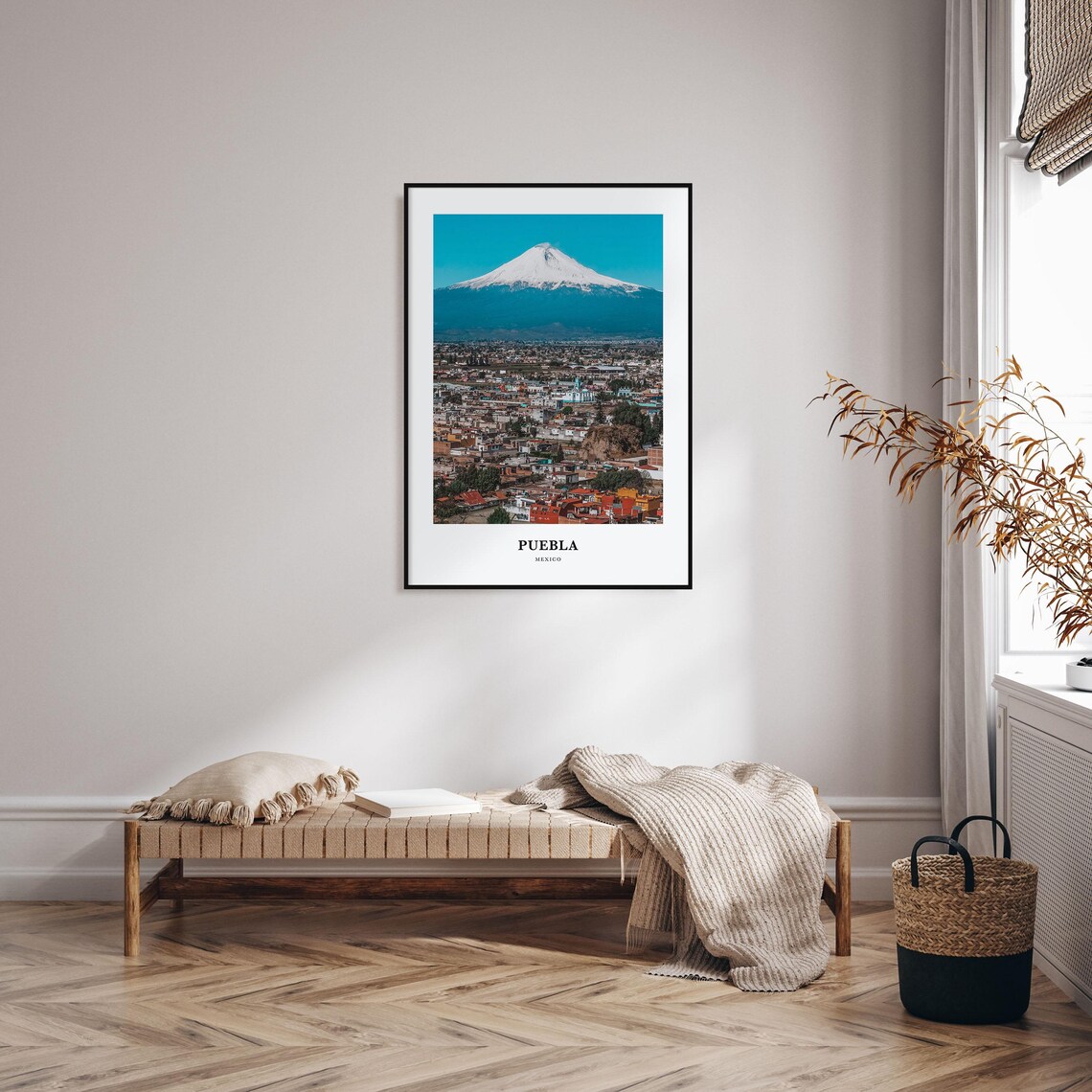 Puebla Travel Poster, Mexico Place Wall Art - Image 3