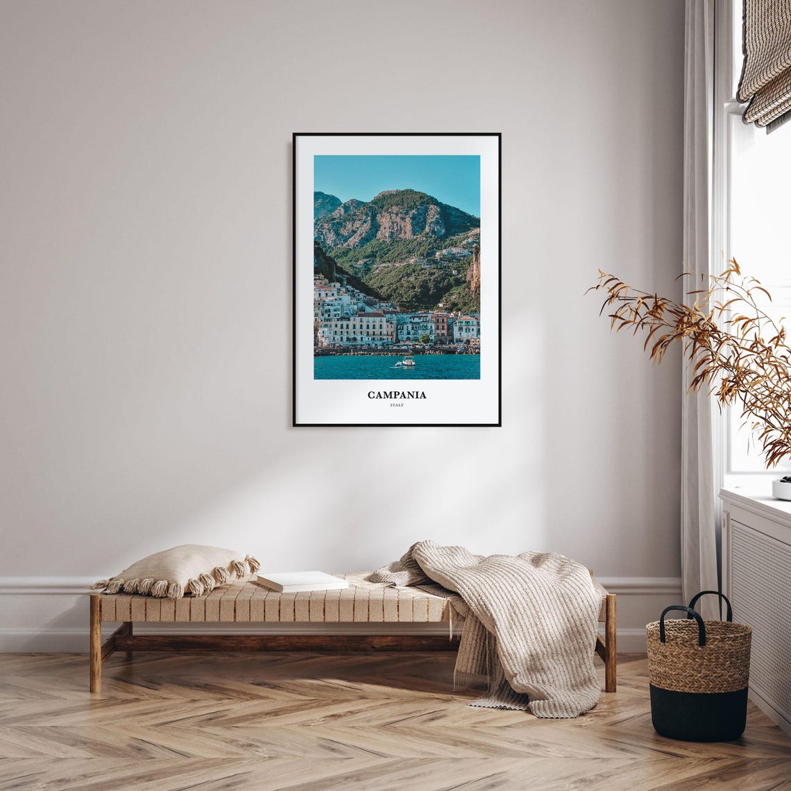 Campania Print Campania Photo Poster Campania Travel Wall Art Campania Map Print Campania Photography Print Campania Wall Dcor Italy - Image 3