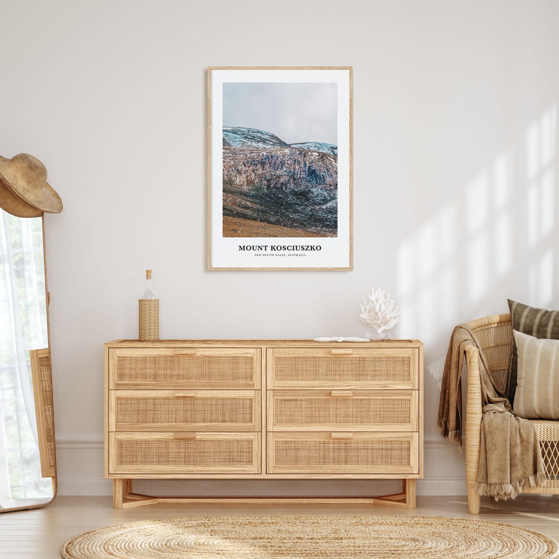 Mount Kosciuszko Australia Snowy Mountain Landscape Photo Poster - Image 2