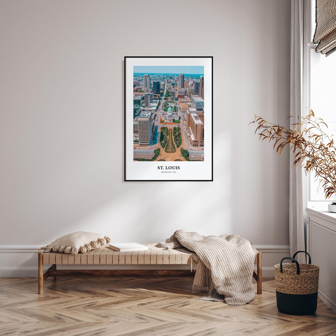 St Louis Travel Poster, Missouri USA Wall Art - Image 3