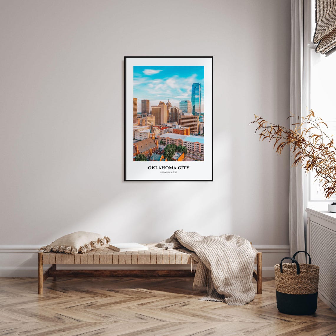 Oklahoma City Print No 1 Oklahoma City Photo Poster Oklahoma City Travel Wall Art Oklahoma City Map Oklahoma City Print Oklahoma Usa - Image 3