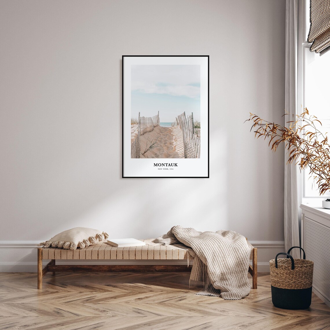 Montauk Travel Poster, New York Map Wall Art - Image 3