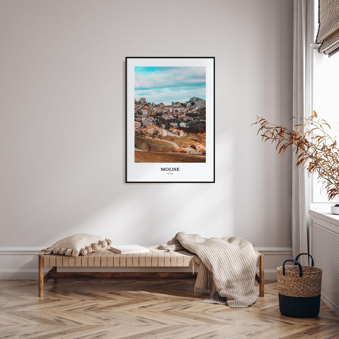 Molise Travel Poster, Italy Map Wall Art - Image 3