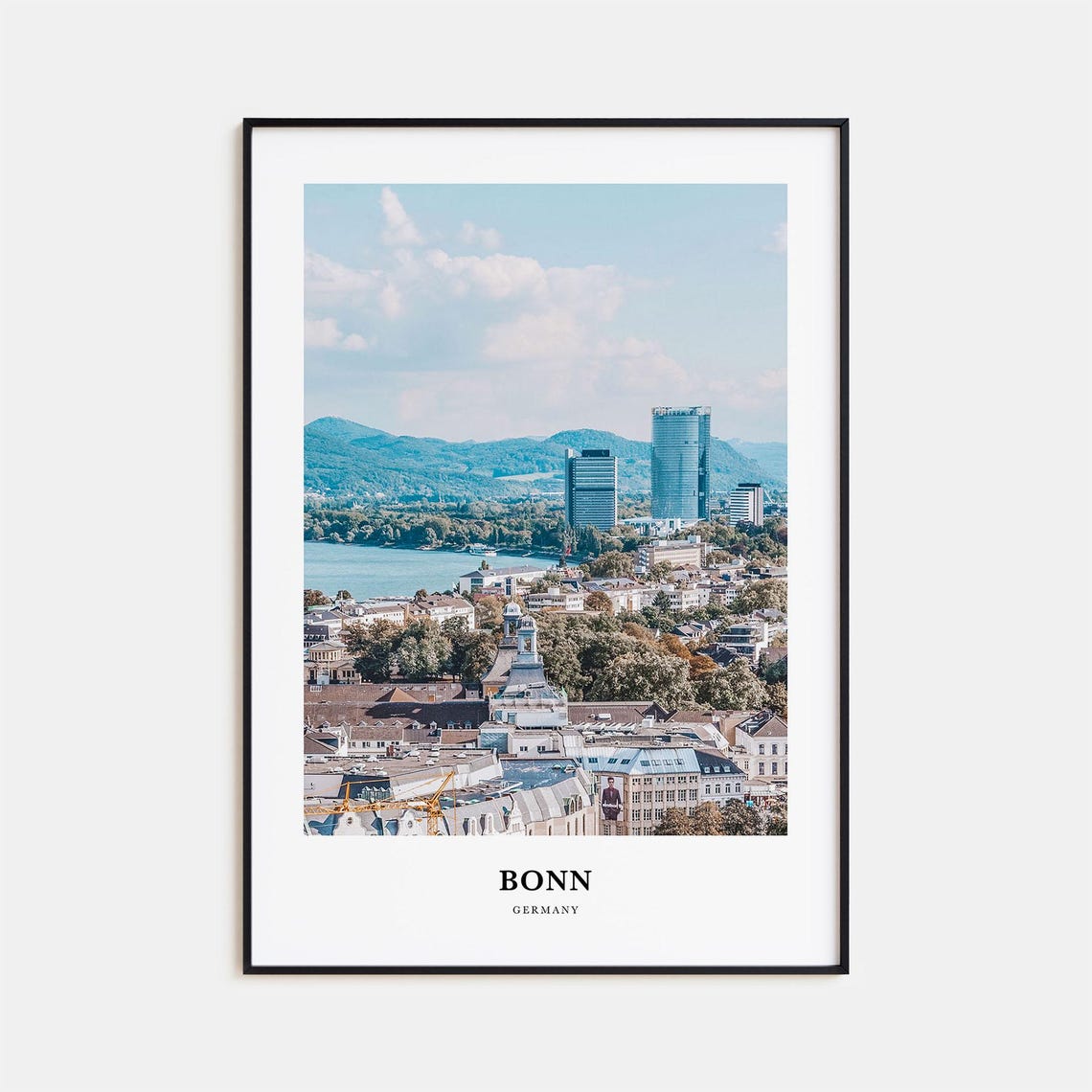 Bonn Print Bonn Photo Poster Bonn Travel Wall Art Bonn Map Print Bonn Photography Print Bonn Wall Dcor Germany